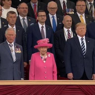 VIDEO: Trump meets D-Day vets on last day of UK visit