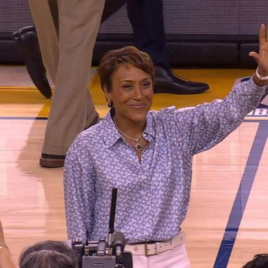 VIDEO: Robin Roberts honored at NBA Finals