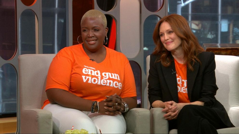 Julianne Moore And Cleopatra Cowley On Ending Gun Violence Video