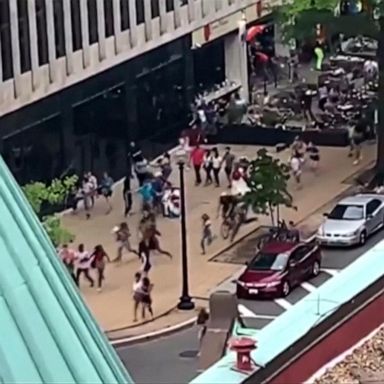 VIDEO: False reports of gunfire at DC Pride parade sends Dupont circle into panic