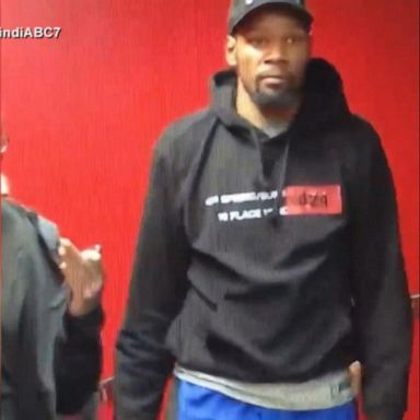 VIDEO: Kevin Durant practices ahead of NBA finals Game 5