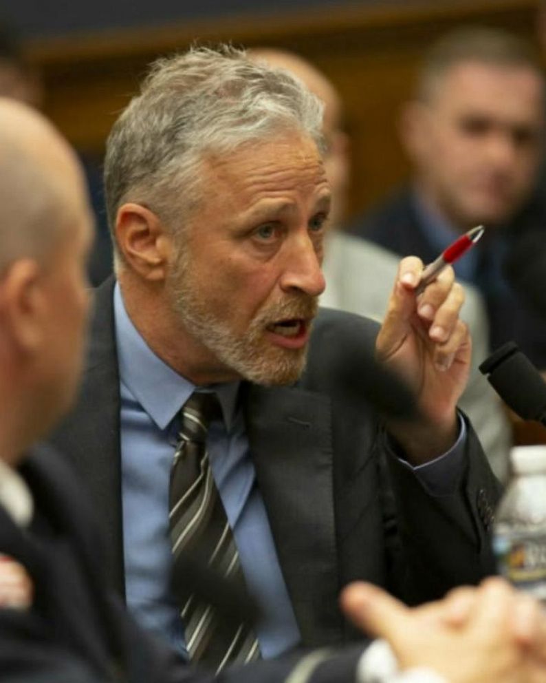 An angry Jon Stewart demands Congress compensate 9/11 responders - ABC News