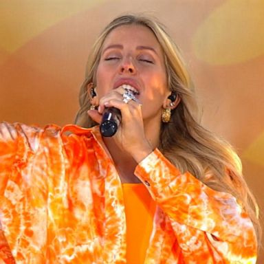 VIDEO: Ellie Goulding rocks out Central Park to her smash-hit 'Lights' 