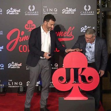 VIDEO: Jimmy Kimmel returns to Vegas