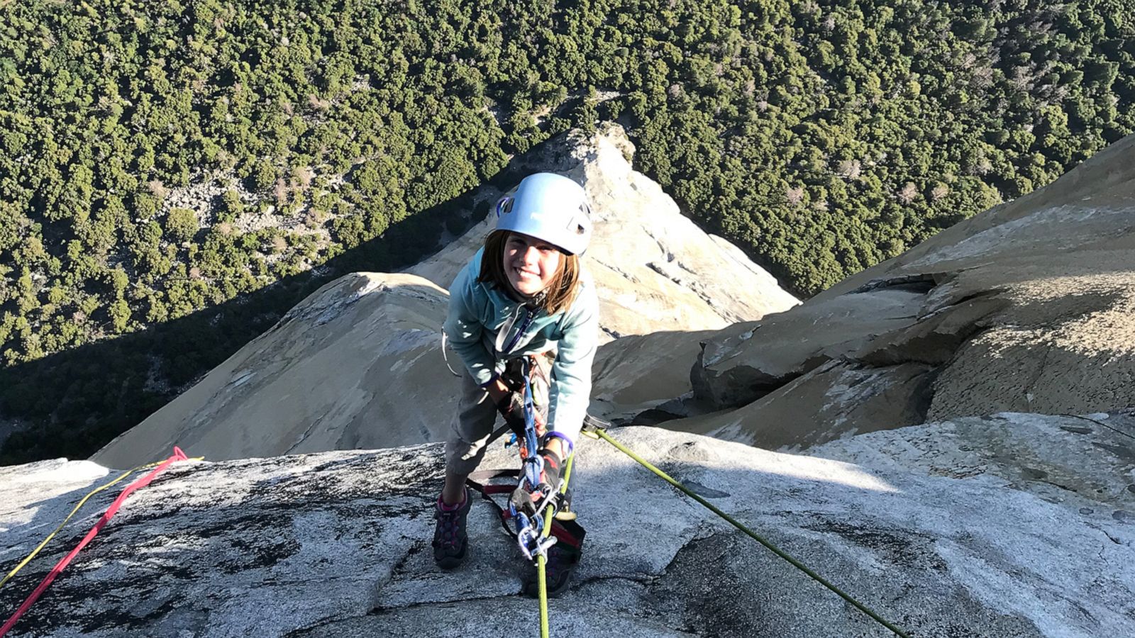 VIDEO: 10-year-old Selah Schneiter climbs Yosemite's El Capitan, youngest person to do so