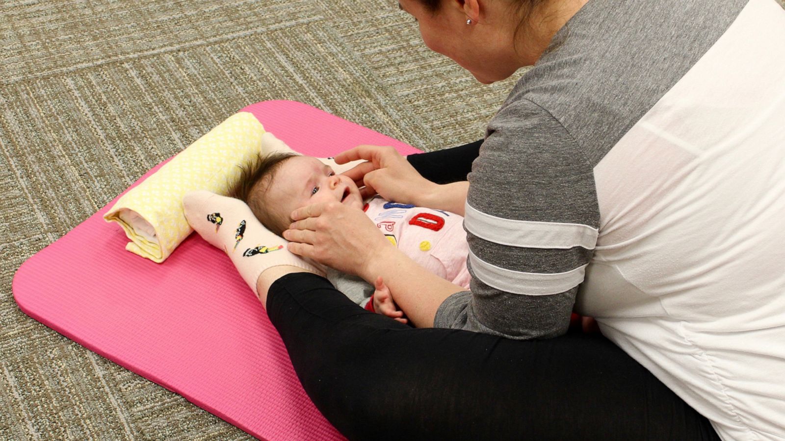 VIDEO: The benefits of baby yoga