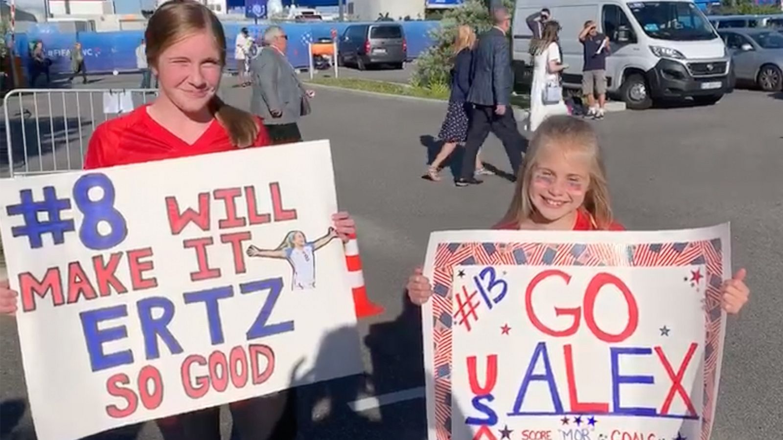 VIDEO: Girls share why US Women's Soccer team inspires them