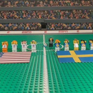 VIDEO: Watch a Lego version of FIFA Women's World Cup