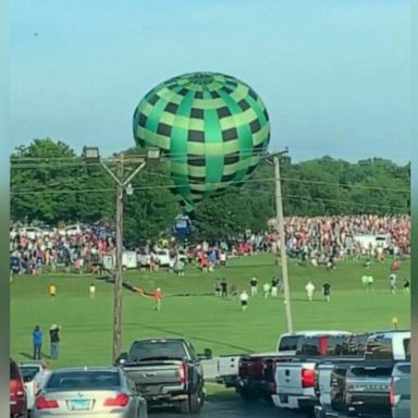 VIDEO: Hot air balloon plows into spectators in Missouri