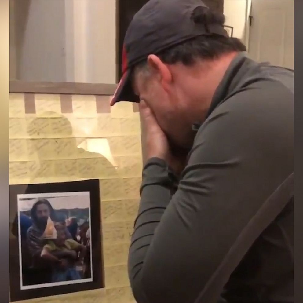 VIDEO: We love every single thing about this stepdad receiving this sentimental gift 