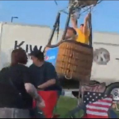 VIDEO: Passenger describes rogue hot air balloon crash