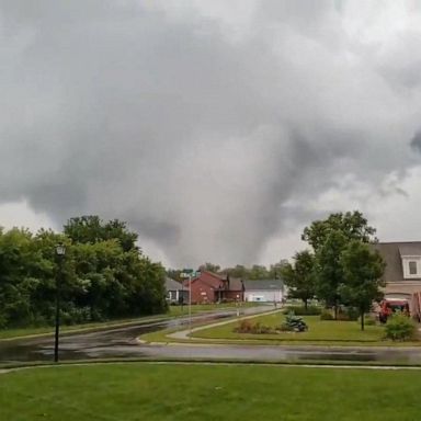 VIDEO: Millions in the path of tornadoes, flash floods 