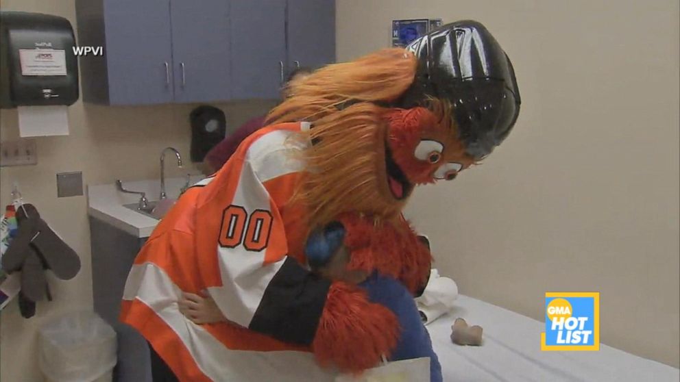 Philadelphia Flyers' Gritty Talks Thanksgiving and More