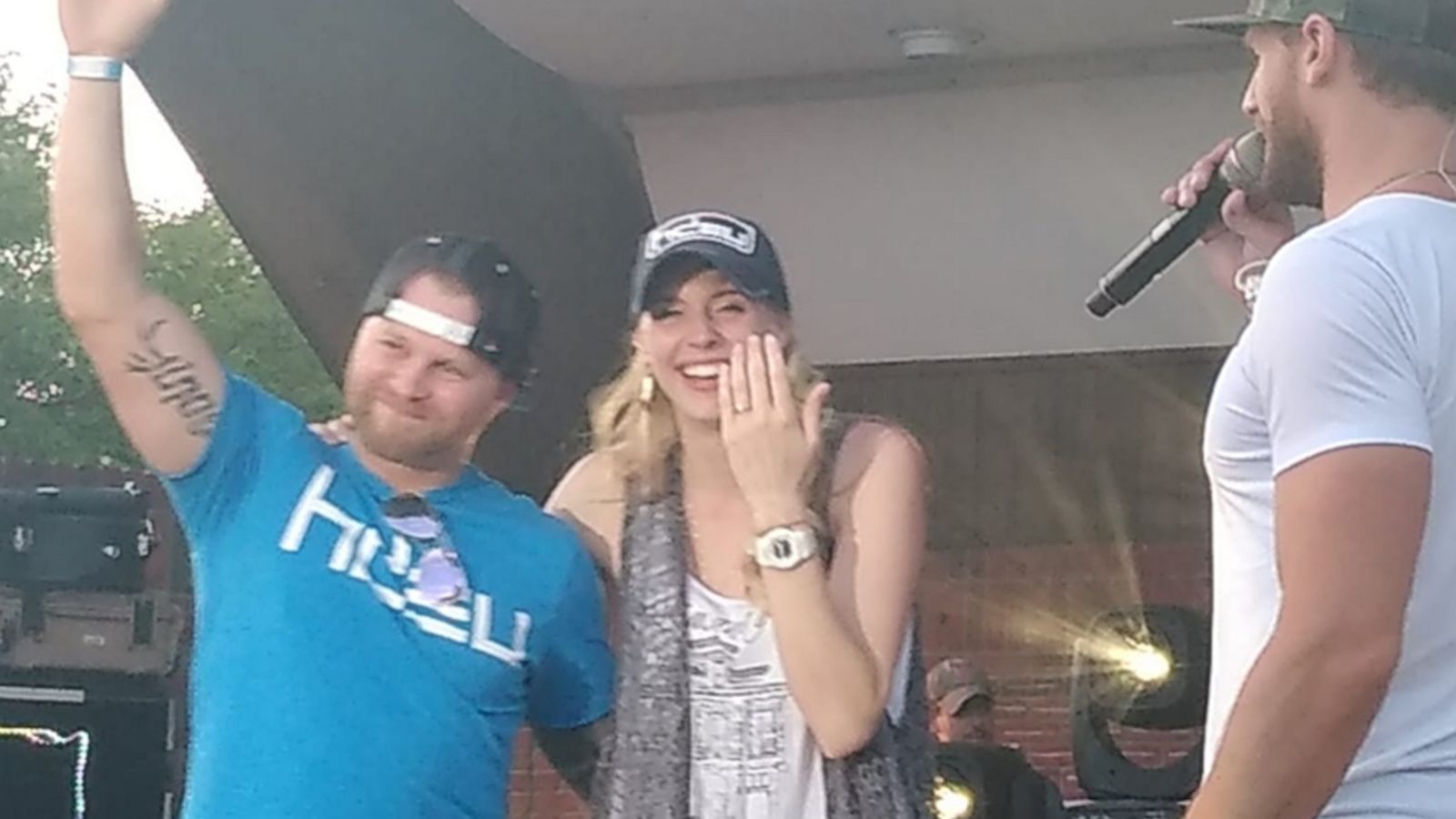 VIDEO: Concert proposal is one to remember with the help of Chase Rice