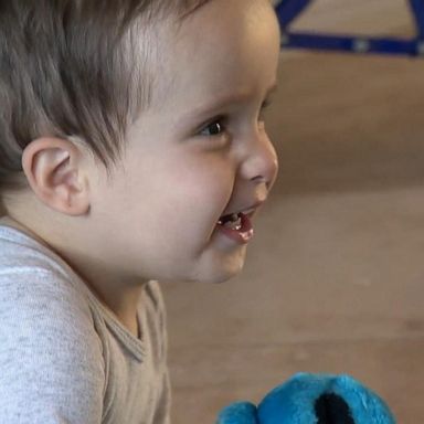 VIDEO: How toddler overcame spina bifida and is now walking 