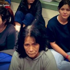 Lawmakers share video of women huddled in detention center 