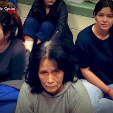 VIDEO: Lawmakers share video of women huddled in detention center 