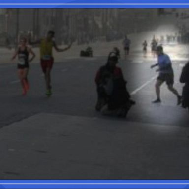 VIDEO: Marathon officials disqualify 70-year-old after new photos surface