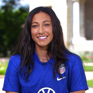 VIDEO: US soccer star Christen Press talks World Cup success