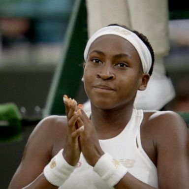 VIDEO: 15-year-old tennis star notches 2nd-round win at Wimbledon