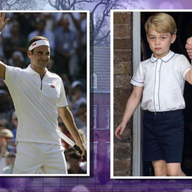 VIDEO: Duchess Kate reveals Prince George has been practicing with Roger Federer