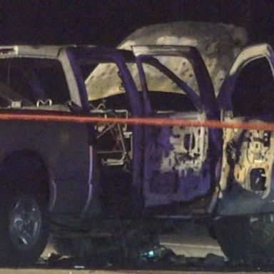 VIDEO: Gunfire ignites fireworks inside a vehicle