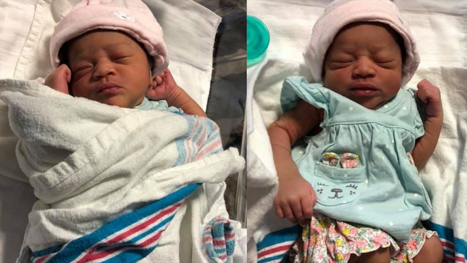 Sisters give birth at same hospital on same day, which is their dad's ...