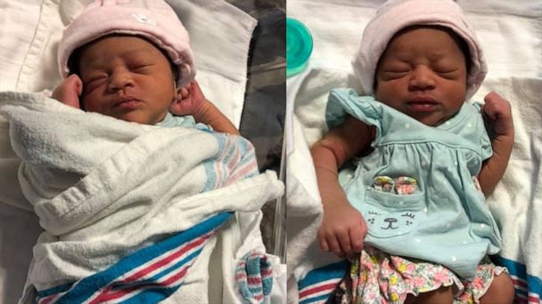 Twin sisters give birth to sons on same day in same hospital - Good Morning  America