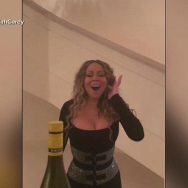 VIDEO: Mariah Carey puts her 'own spin' on viral challenge 