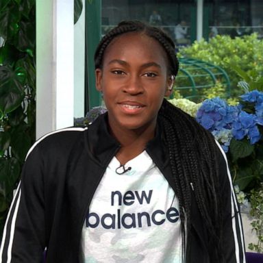 VIDEO: Coco Gauff talks 'roller coaster' Wimbledon run