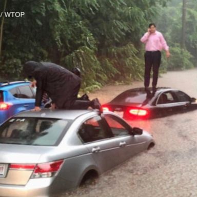 VIDEO: Severe summer storms slam Plains, hit DC with flash floods