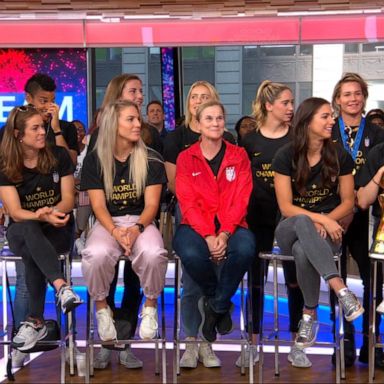 VIDEO: Megan Rapinoe and Alex Morgan talk World Cup victory 