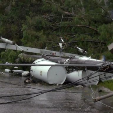 VIDEO: Morgan City in the bull's-eye as hurricane makes landfall