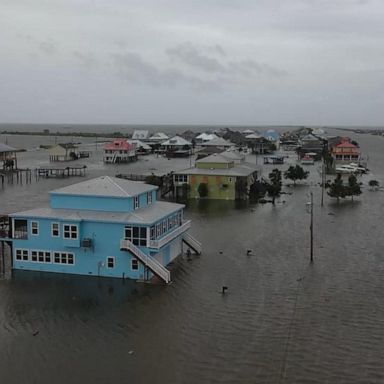 VIDEO: Barry dumps more rain as flood worries continue