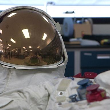 VIDEO: How a company went from making bras and girdles to a spacesuit fit for the moon