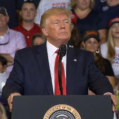 VIDEO: Trump ramps up attacks with 'send her back' chants at N.C. rally