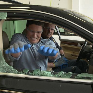 VIDEO: Why knowing the type of car windows you have could save your life