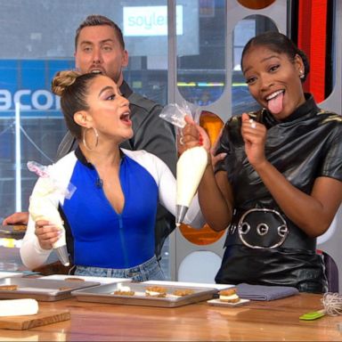 VIDEO: Pop star Ally Brooke's killer cookie sandwiches