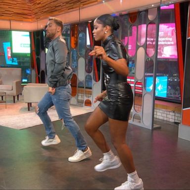 VIDEO: Lance Bass shows Keke the 'Bye Bye Bye' dance