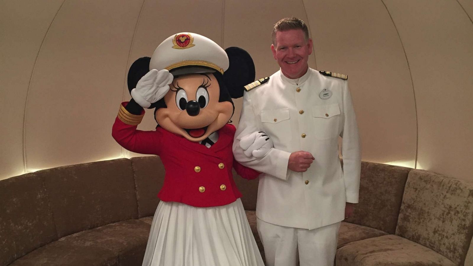 PHOTO: Jimmy Lynett is the Cruise Director on the Disney Dream.