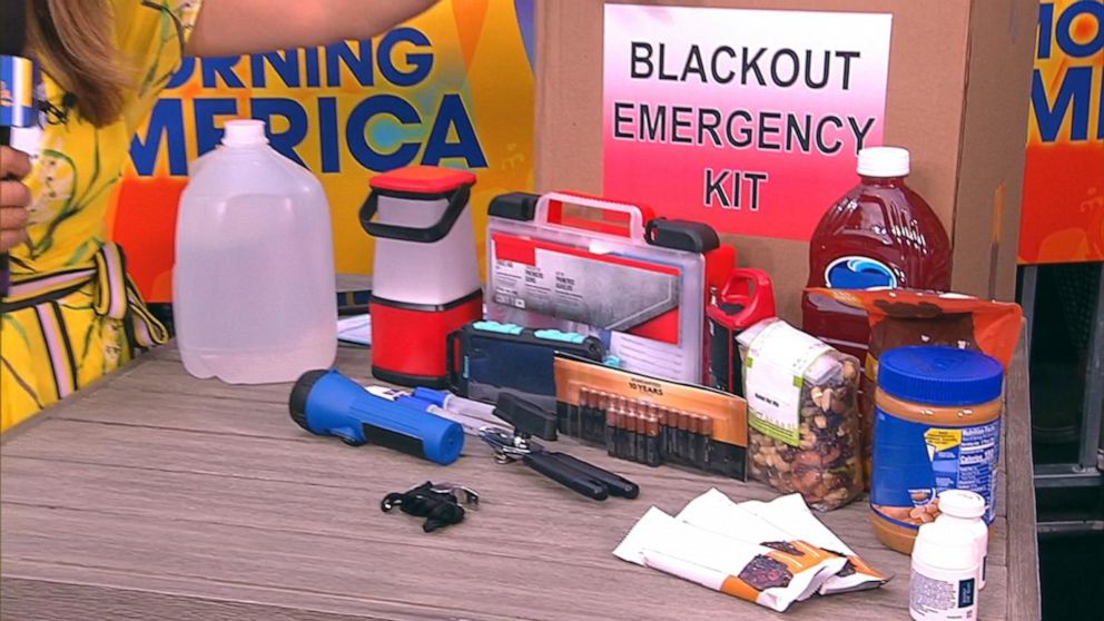 Video How to stay safe and prepare an emergency supply kit - ABC News