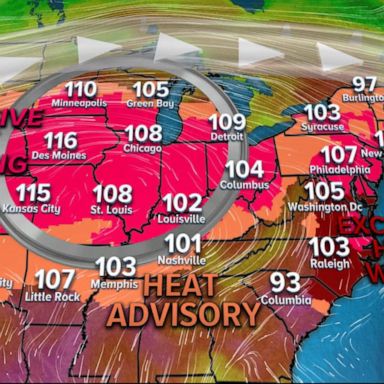 VIDEO: Excessive heat warnings in effect around US