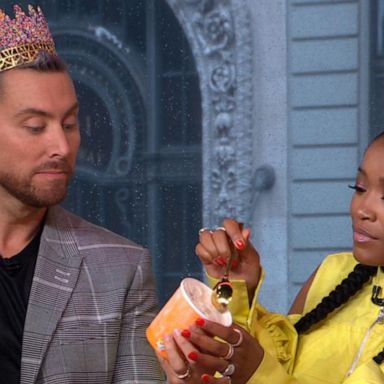 VIDEO: Keke and Lance Bass celebrate #NationalIceCreamDay