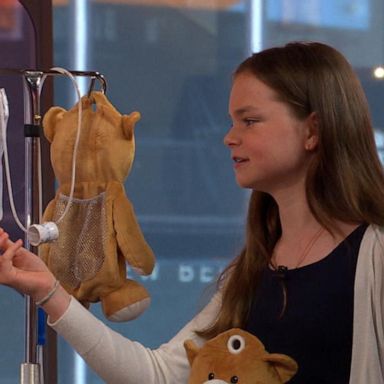 VIDEO: 12-year old's invention to help sick children went viral