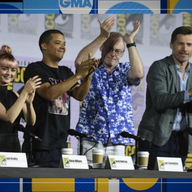 VIDEO: 'Game of Thrones' stars attend Comic-Con