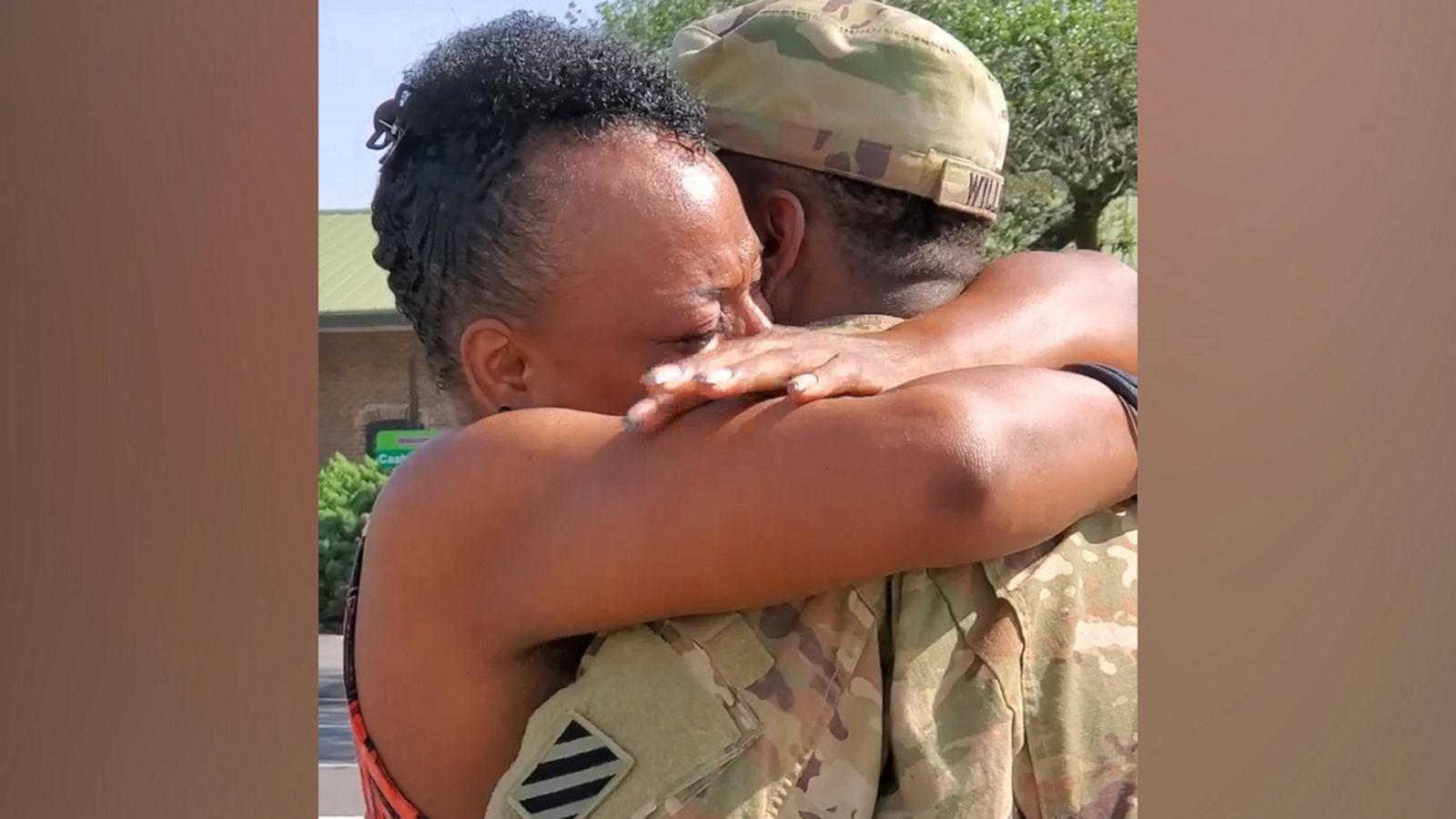 VIDEO: Soldier home from Afghanistan deployment surprises his mom on trolley bus she drives