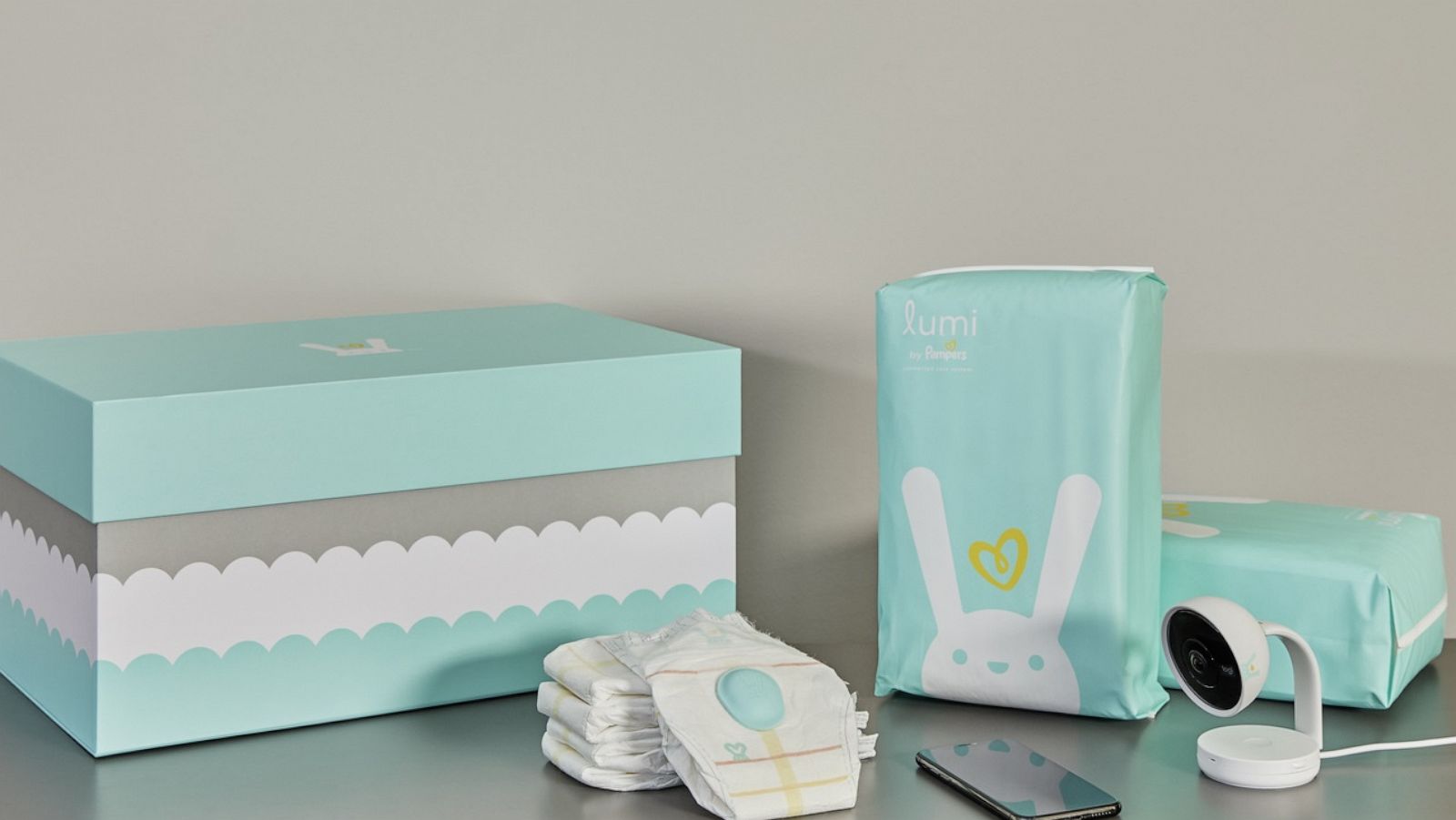 PHOTO: Lumi by Pampers new diapering system.