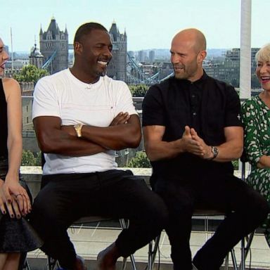 VIDEO: 'Hobbs and Shaw' stars talk high-octane film