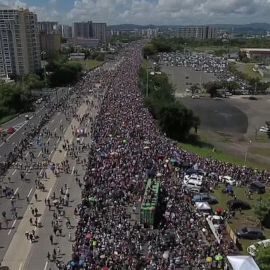 VIDEO: Protests against governor expand across Puerto Rico