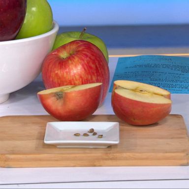 VIDEO: New study recommends eating the cores of apples 